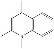 1,4-Dihydro-1,2,4-trimethylquinoline Struktur