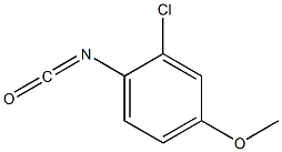 2-Chloro-4-methoxyphenyl isocyanate Struktur