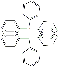 Trityltriphenylphosphonium Struktur