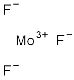 Molybdenum(III) trifluoride Struktur