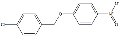 4-(p-Chlorobenzyloxy)-1-nitrobenzene Struktur