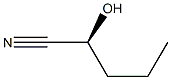 [S,(-)]-2-Hydroxyvaleronitrile Struktur