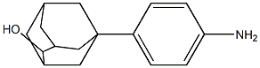 5-(4-Aminophenyl)adamantan-2-ol Struktur