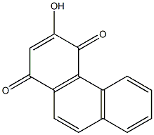 3-Hydroxyphenanthrene-1,4-dione Struktur