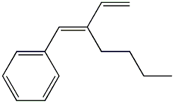 (E)-1-Phenyl-2-vinyl-1-hexene Struktur