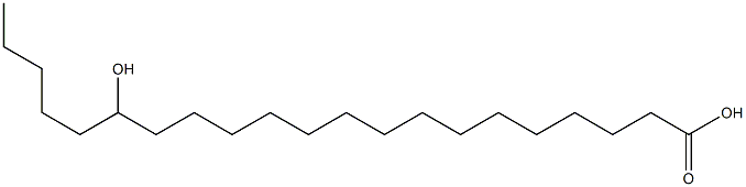 16-Hydroxyhenicosanoic acid Struktur