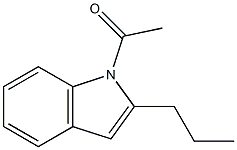 1-Acetyl-2-propyl-1H-indole Struktur