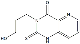 1,2-Dihydro-3-(3-hydroxypropyl)-2-thioxopyrido[3,2-d]pyrimidin-4(3H)-one Struktur