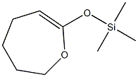 7-(Trimethylsilyloxy)-2,3,4,5-tetrahydrooxepin Struktur