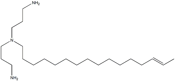 N,N-Bis(3-aminopropyl)-14-hexadecen-1-amine Struktur