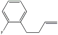 1-(3-Butenyl)-2-fluorobenzene Struktur