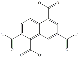 1,2,5,7-Naphthalenetetracarboxylate Struktur