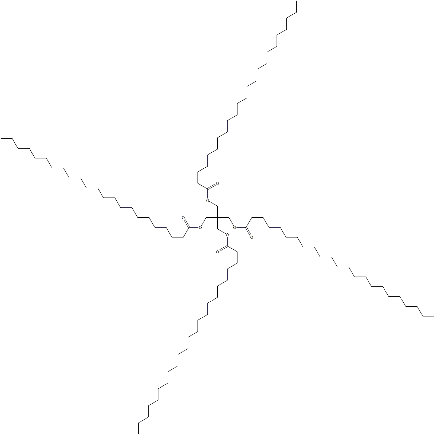 2,2-Bis[(1-oxotricosyloxy)methyl]-1,3-propanediol ditricosanoate Struktur