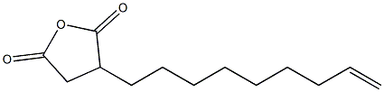 3,4-Dihydro-3-(8-nonenyl)-2,5-furandione Struktur