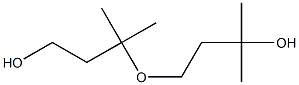 3-Methyl-3-(3-hydroxy-3-methylbutoxy)-1-butanol Struktur