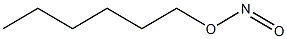 Nitrous acid hexyl ester Struktur