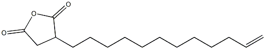 3,4-Dihydro-3-(11-dodecenyl)-2,5-furandione Struktur