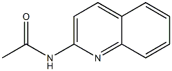 N-(2-Quinolyl)acetamide Struktur