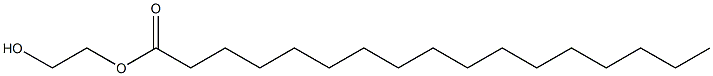 Heptadecanoic acid 2-hydroxyethyl ester Struktur