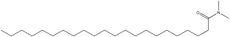 N,N-Dimethyldocosanamide Struktur