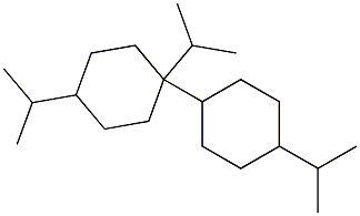 1,4,4'-Triisopropyl-1,1'-bicyclohexane Struktur