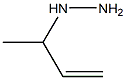 (1-Methyl-2-propenyl)hydrazine Struktur