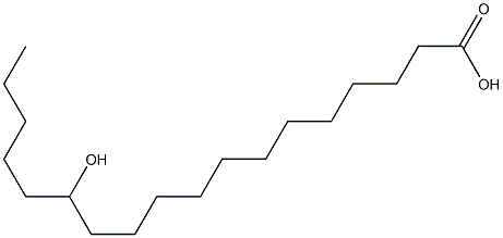 13-Hydroxyoctadecanoic acid Struktur