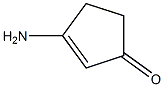 3-Amino-2-cyclopenten-1-one Struktur