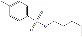 (-)-p-Toluenesulfonic acid (R)-3-methylpentyl ester Struktur