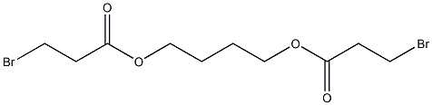 1,4-Bis(3-bromopropionyloxy)butane Struktur