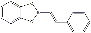 2-[(E)-2-Phenylethenyl]-1,3,2-benzodioxaborole Struktur