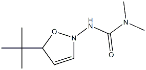 1,1-Dimethyl-3-(5-tert-butylisoxazolyl)urea Struktur