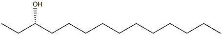 [S,(+)]-3-Tetradecanol Struktur