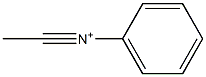 N-Ethylidyneanilinium Struktur