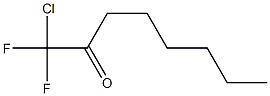 1-Chloro-1,1-difluoro-2-octanone Struktur