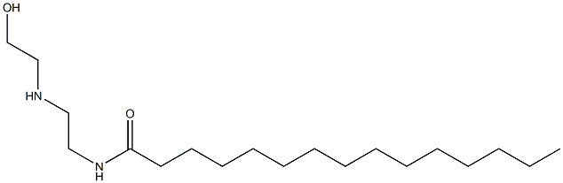 N-[2-[(2-Hydroxyethyl)amino]ethyl]pentadecanamide Struktur