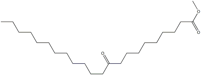 10-Ketobehenic acid methyl ester Struktur