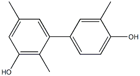 2,3',5-Trimethyl-1,1'-biphenyl-3,4'-diol Struktur