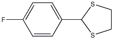 2-(4-Fluorophenyl)-1,3-dithiolane Struktur