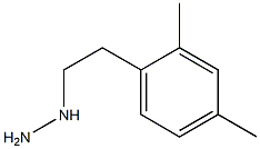 1-[2-(2,4-Dimethylphenyl)ethyl]hydrazine Struktur