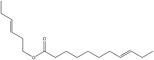 8-Undecenoic acid 3-hexenyl ester Struktur