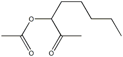 3-Acetoxy-2-octanone Struktur