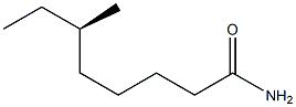 [R,(-)]-6-Methyloctanamide Struktur