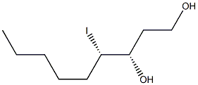 (3S,4S)-4-Iodononane-1,3-diol Struktur