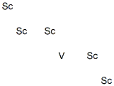 Pentascandium vanadium Struktur