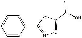 (5S)-5-[(1S)-1-Hydroxyethyl]-3-phenyl-2-isoxazoline Struktur