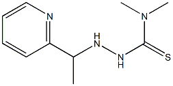 1-[1-(2-Pyridyl)ethyl]-4,4-dimethylthiosemicarbazide Struktur