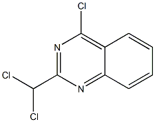 4-Chloro-2-dichloromethylquinazoline Struktur