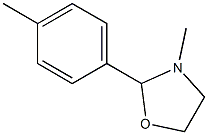 3-Methyl-2-(p-tolyl)oxazolidine Struktur