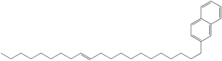 2-(12-Henicosenyl)naphthalene Struktur